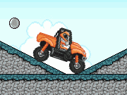 Orange Motobike Racing